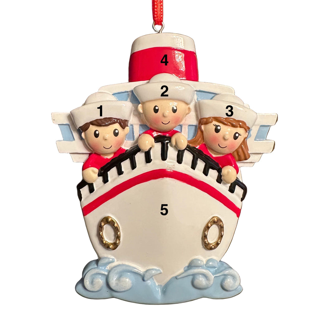 Cruise Ship Family of 3