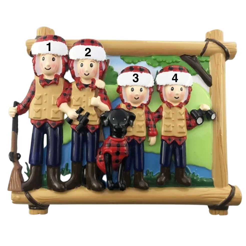 Hunting Family of 4