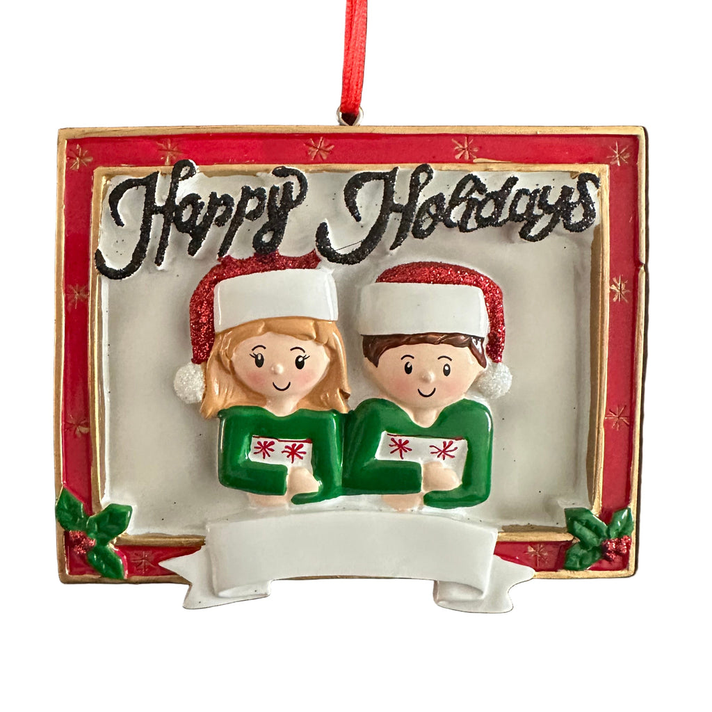 Happy Holidays Couple