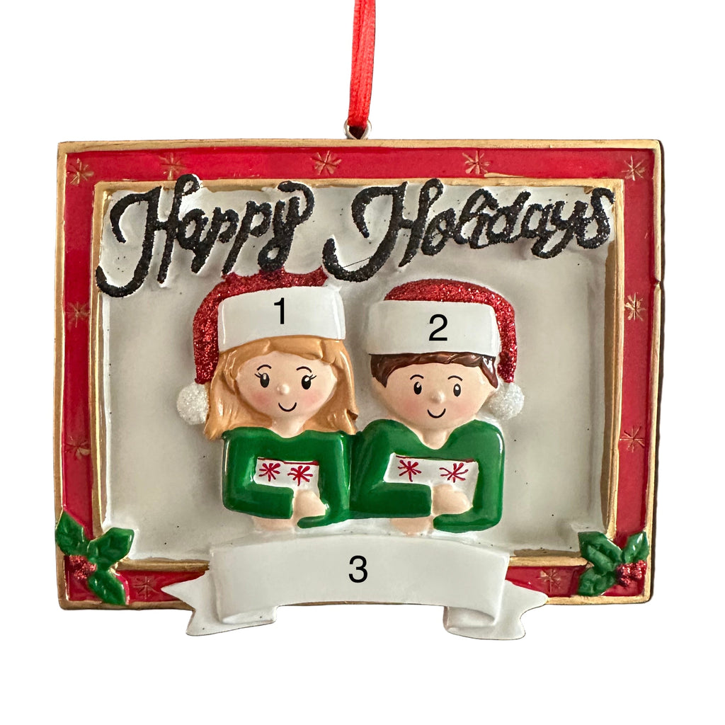 Happy Holidays Couple