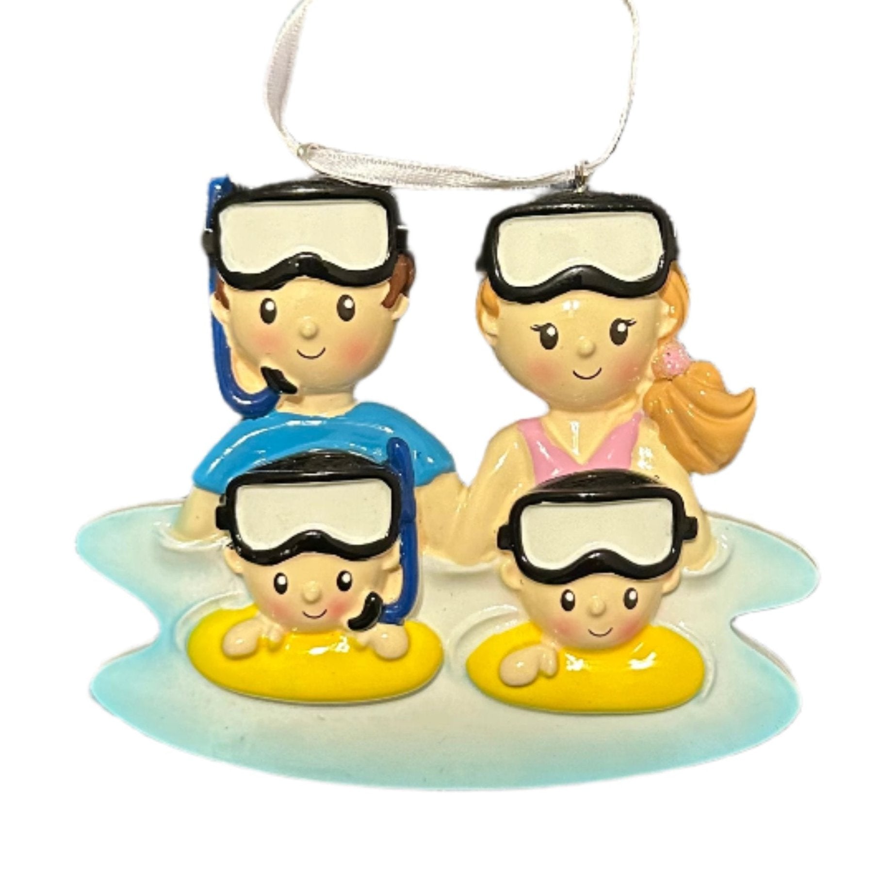 Snorkeling Family of 4