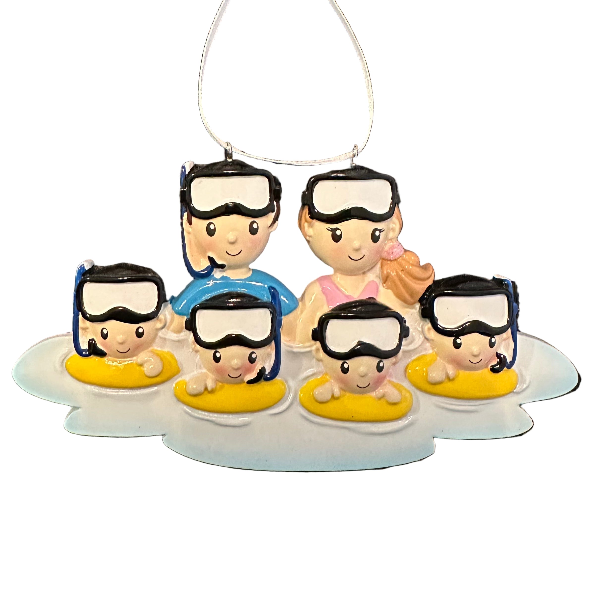 Snorkeling Family of 6