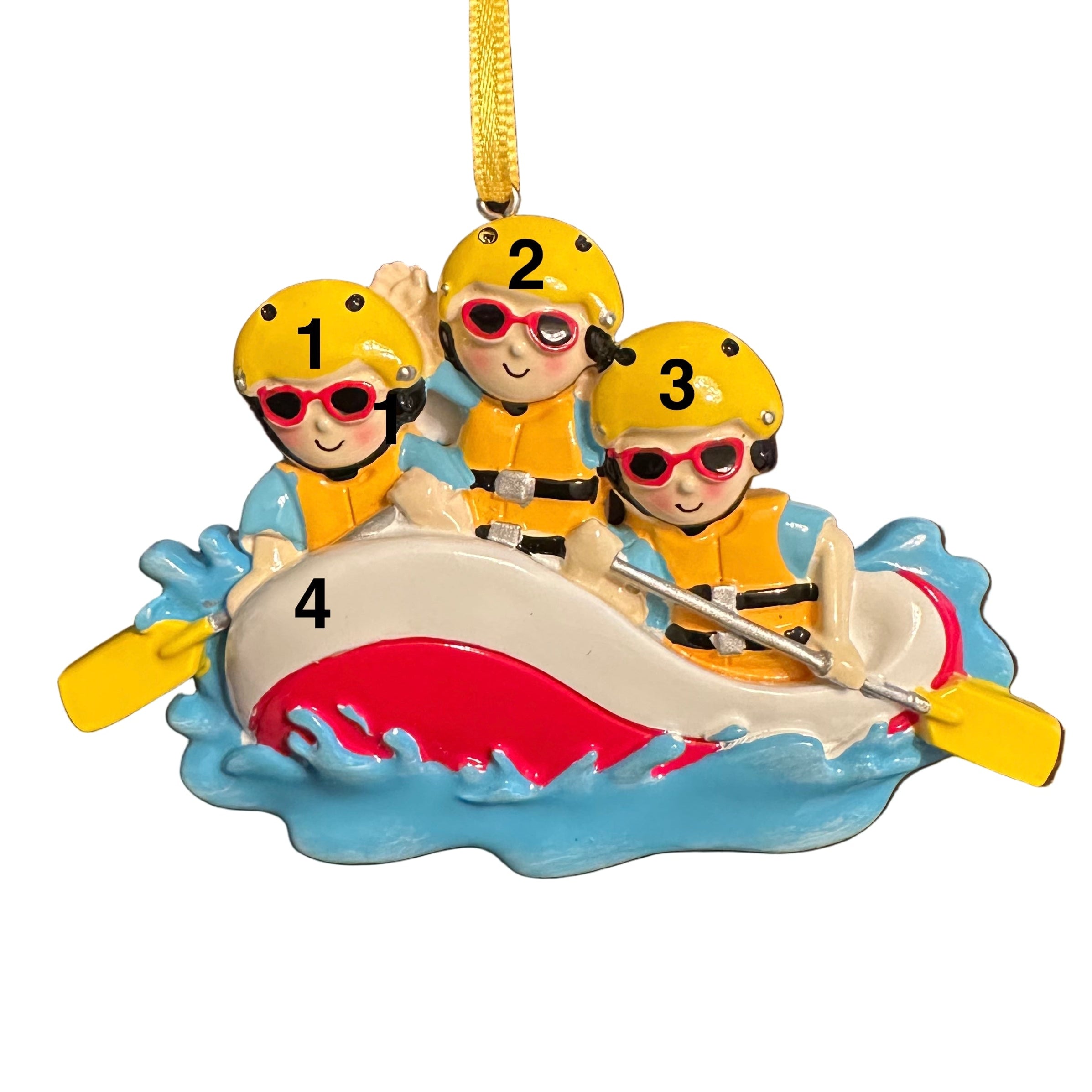 Whitewater Rafting Family of 3
