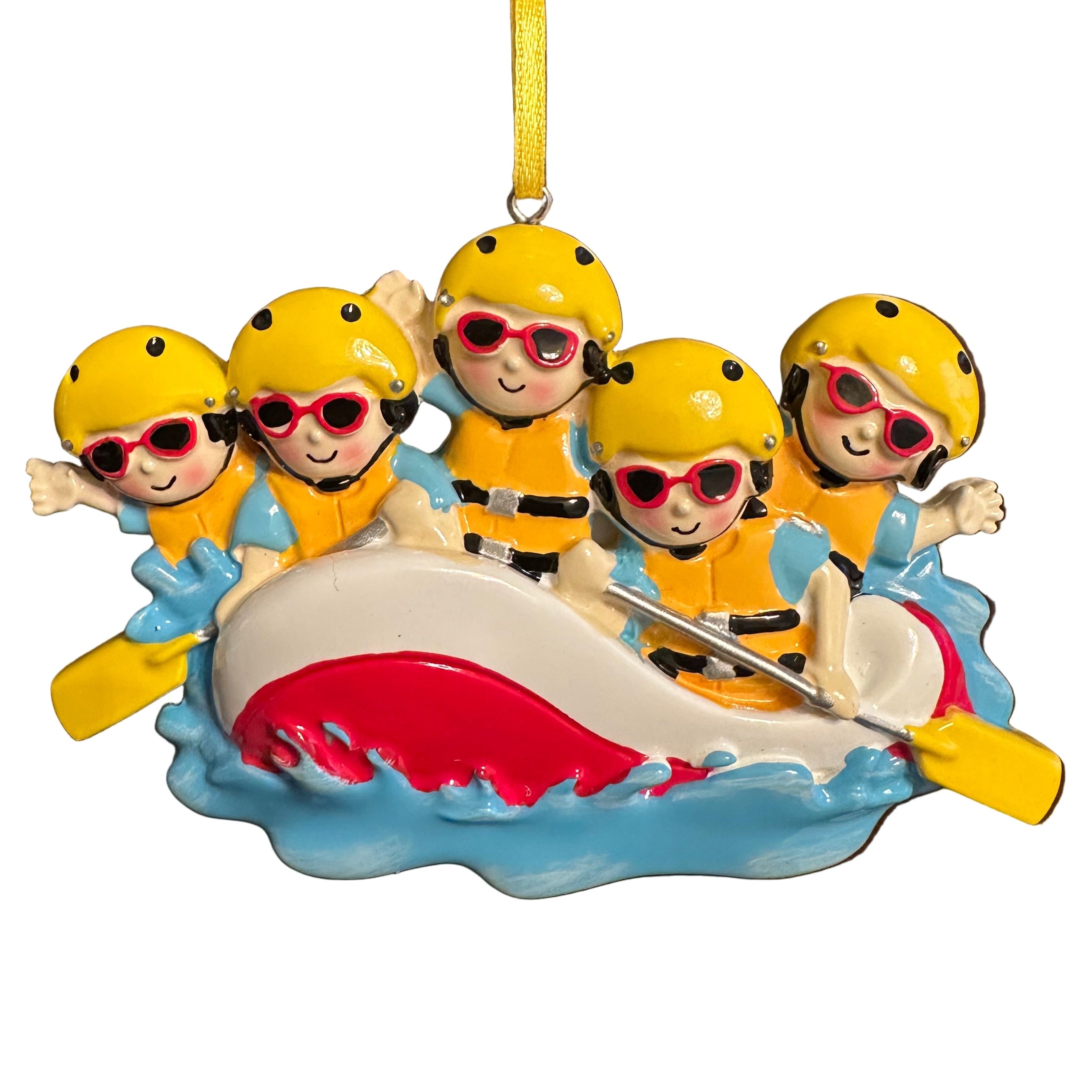 Whitewater Rafting Family of 5