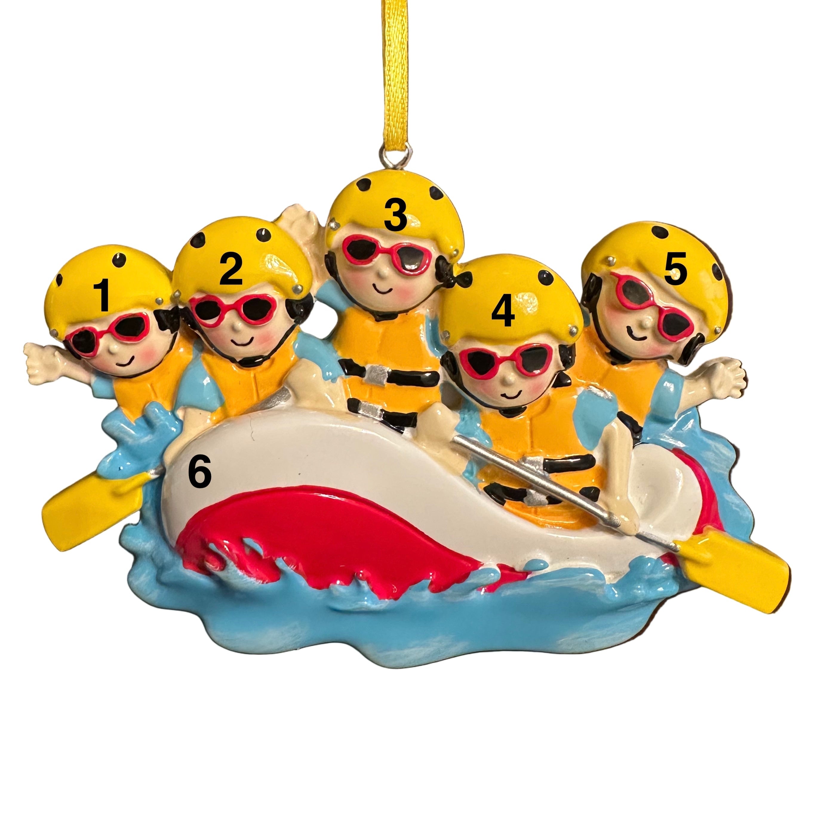 Whitewater Rafting Family of 5