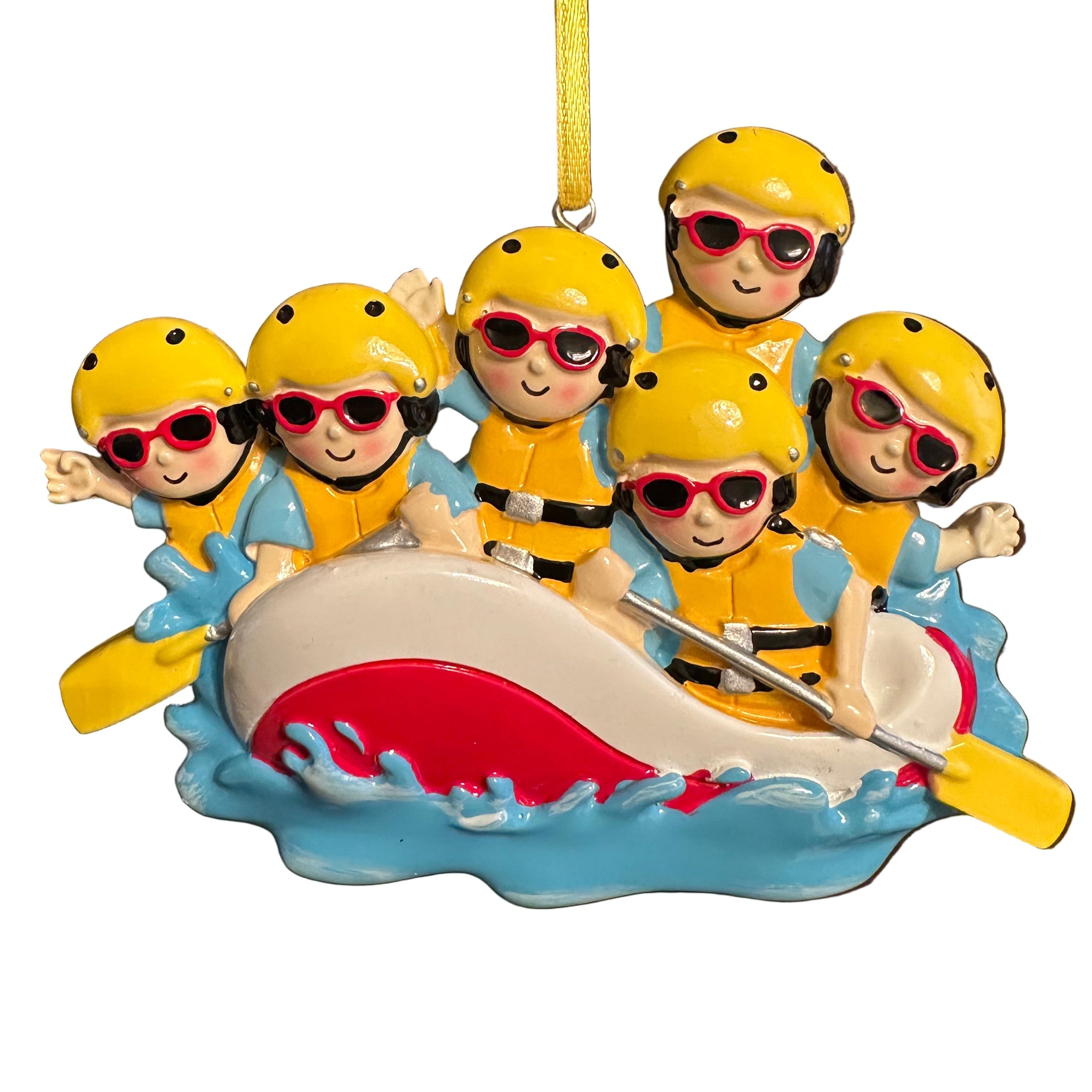 Whitewater Rafting Family of 6